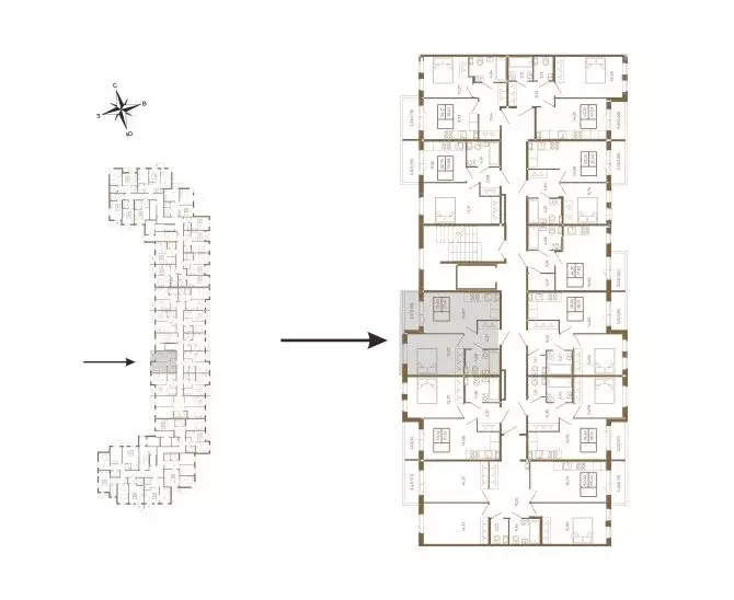 1-комнатная квартира: Сертолово, Златоглавая улица, 2к2 (37.98 м) - Фото 2