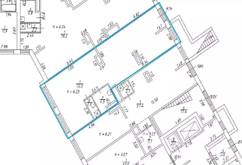 Помещение свободного назначения в Санкт-Петербург ул. Тосина, 6 (80 м) - Фото 1