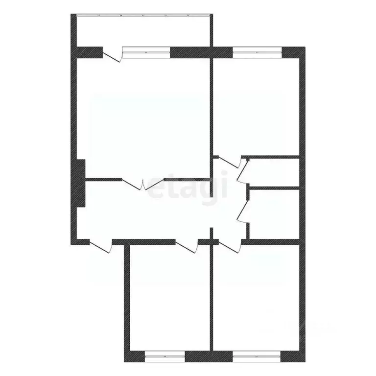 3-к кв. Красноярский край, Сосновоборск Весенняя ул., 11 (71.2 м) - Фото 2