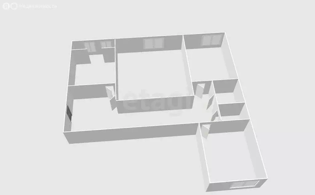 3-комнатная квартира: Южно-Сахалинск, Крымская улица, 30 (74.4 м) - Фото 2