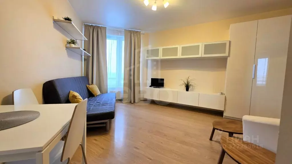 Студия Санкт-Петербург ул. Оптиков, 34К1 (29.0 м) - Фото 0