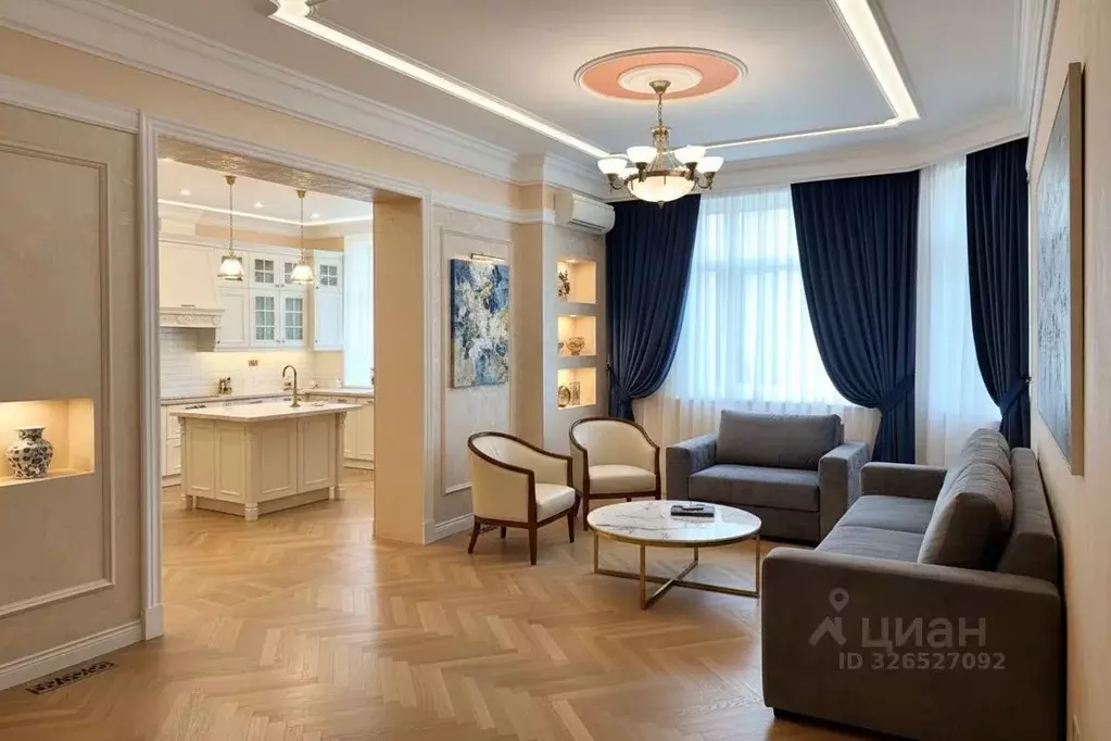 2-к кв. Москва Ломоносовский просп., 29к1 (92.0 м) - Фото 1