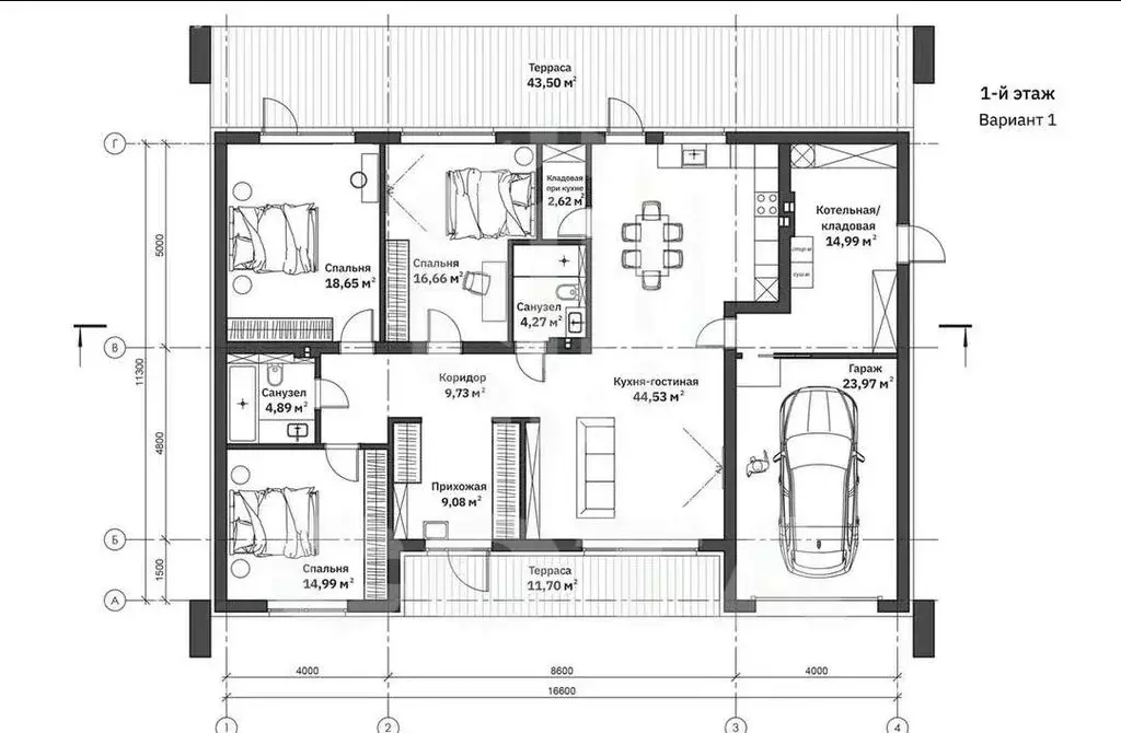 Дом в село Ямное, улица Скрябина, 3 (195 м) - Фото 1