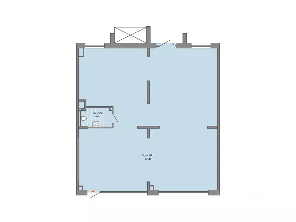 Помещение свободного назначения в Ульяновская область, Ульяновск ул. ... - Фото 1