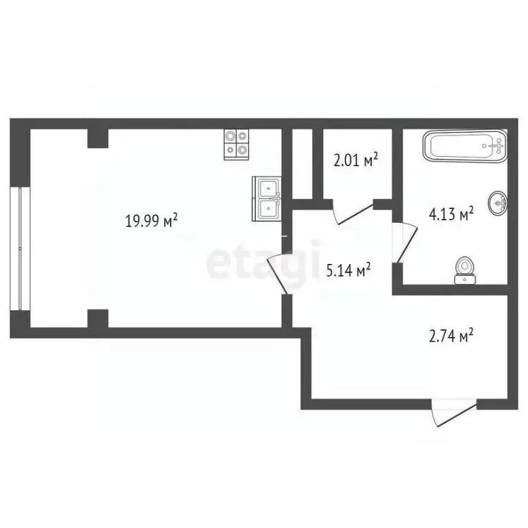 Студия Ростовская область, Ростов-на-Дону Таганрогская ул., 132/3 ... - Фото 0