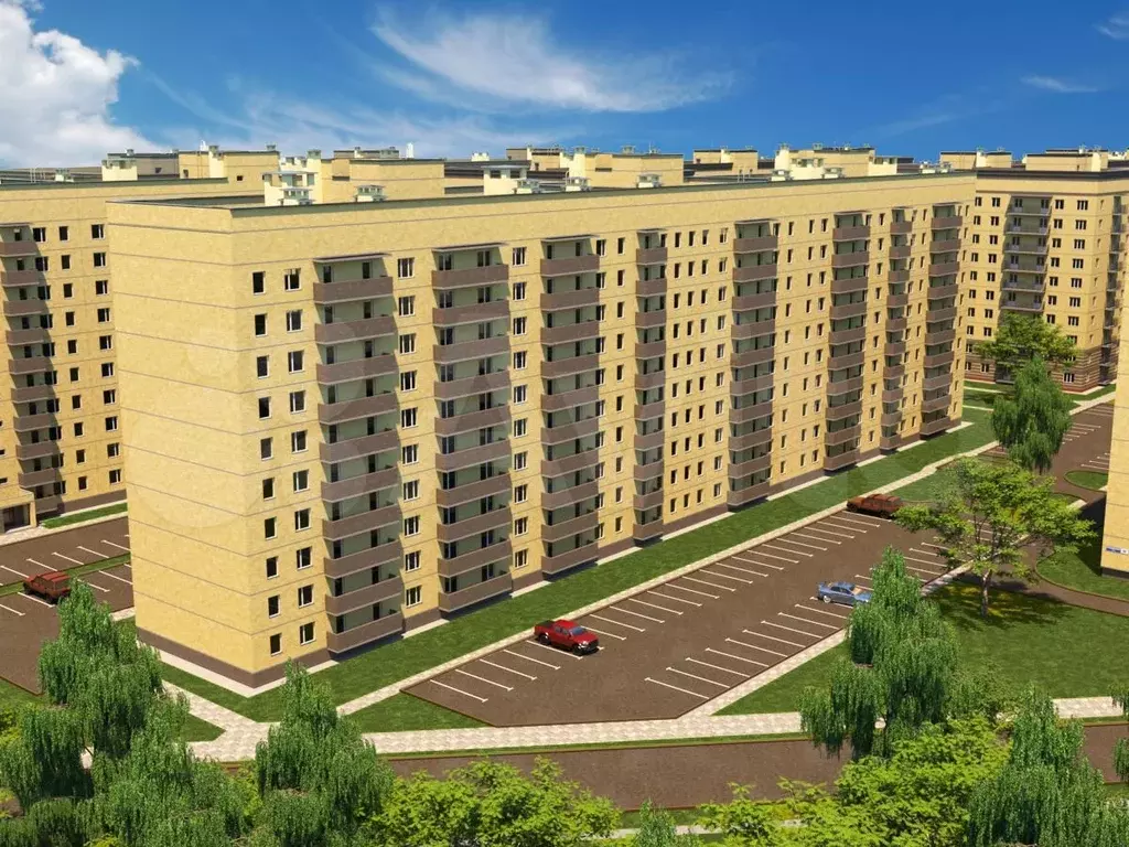 1-к. квартира, 34,6 м, 9/10 эт. - Фото 0