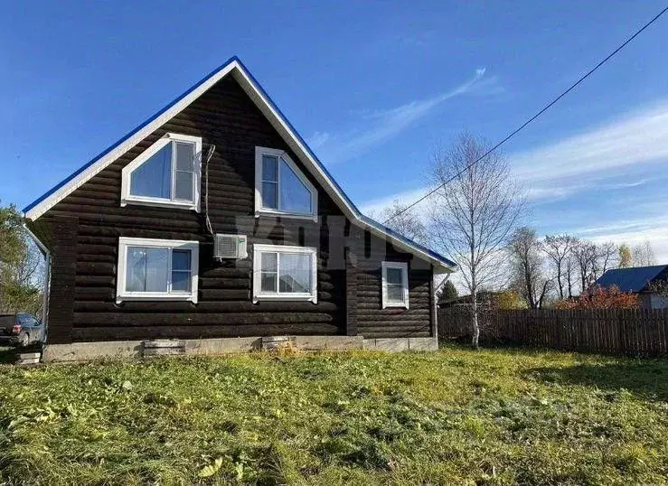 Дом в Вологодская область, Сокольский муниципальный округ, д. Рязанка  ... - Фото 1