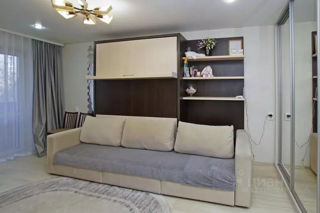 1-к кв. Омская область, Омск Волочаевская ул., 13Е (33.1 м) - Фото 1