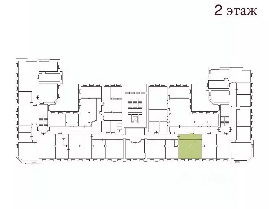Офис в Санкт-Петербург ул. Кропоткина, 1 (58 м) - Фото 2