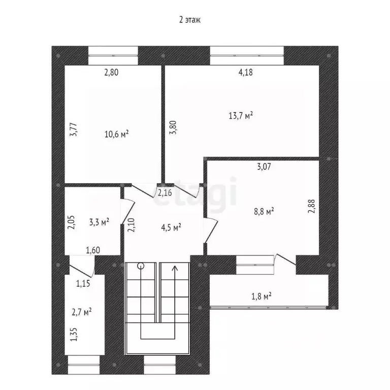 Таунхаус в Башкортостан, Дюртюли Габдуллы Тукая ул., 9 (98 м) - Фото 1