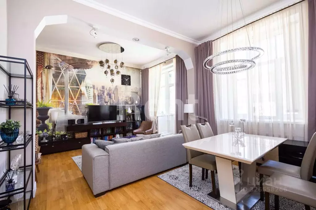 3-к кв. Москва Большой Сергиевский пер., 18 (85.0 м) - Фото 1