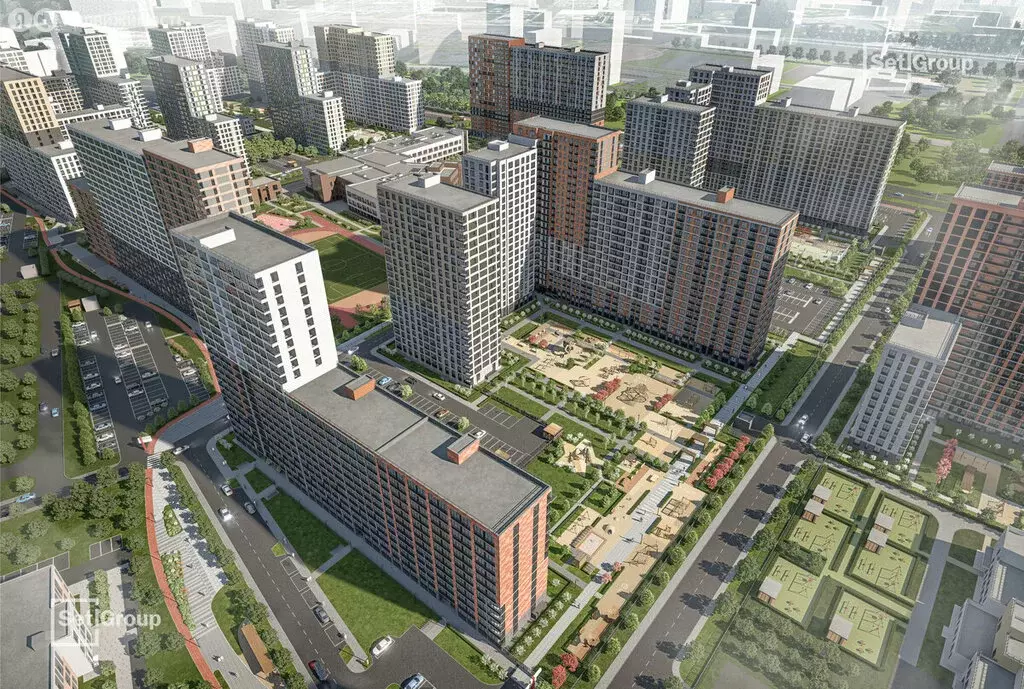 1-комнатная квартира: Новосаратовка, ЖК Город Звёзд (31.88 м) - Фото 1