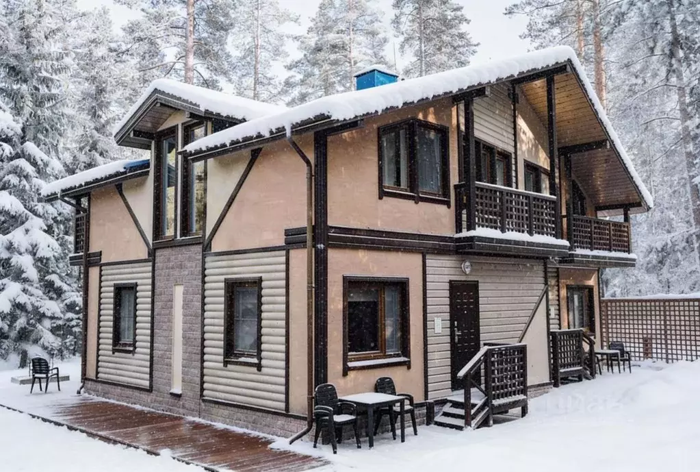 Дом в Ленинградская область, Выборгский район, Первомайское с/пос, ... - Фото 1