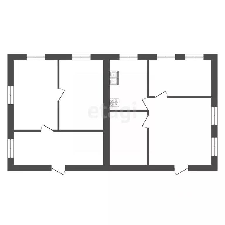 Дом в Саратовская область, Балашов Республиканская ул., 76 (100 м) - Фото 2