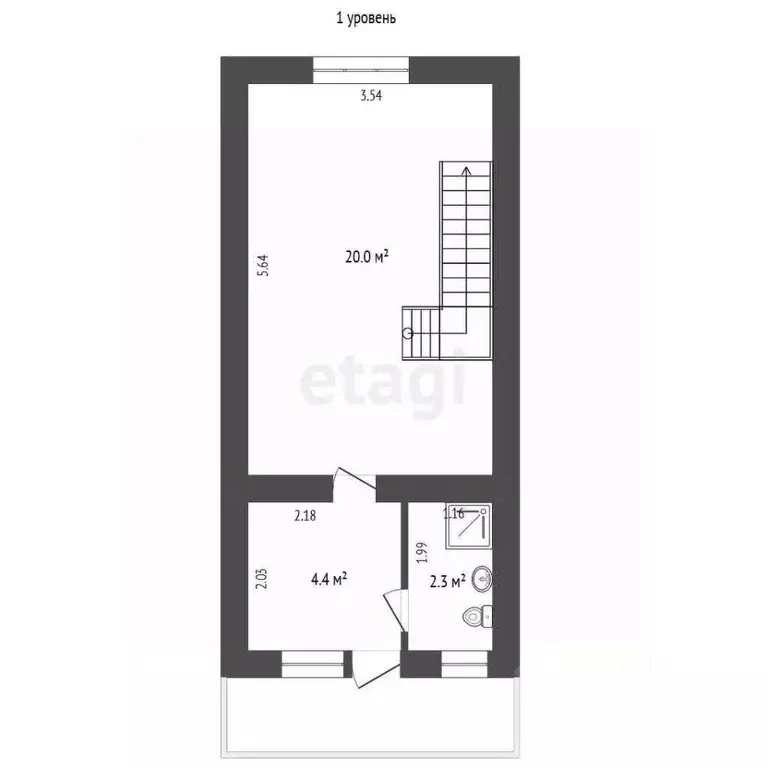 2-к кв. Севастополь ул. Казачья, 23 (45.8 м) - Фото 1