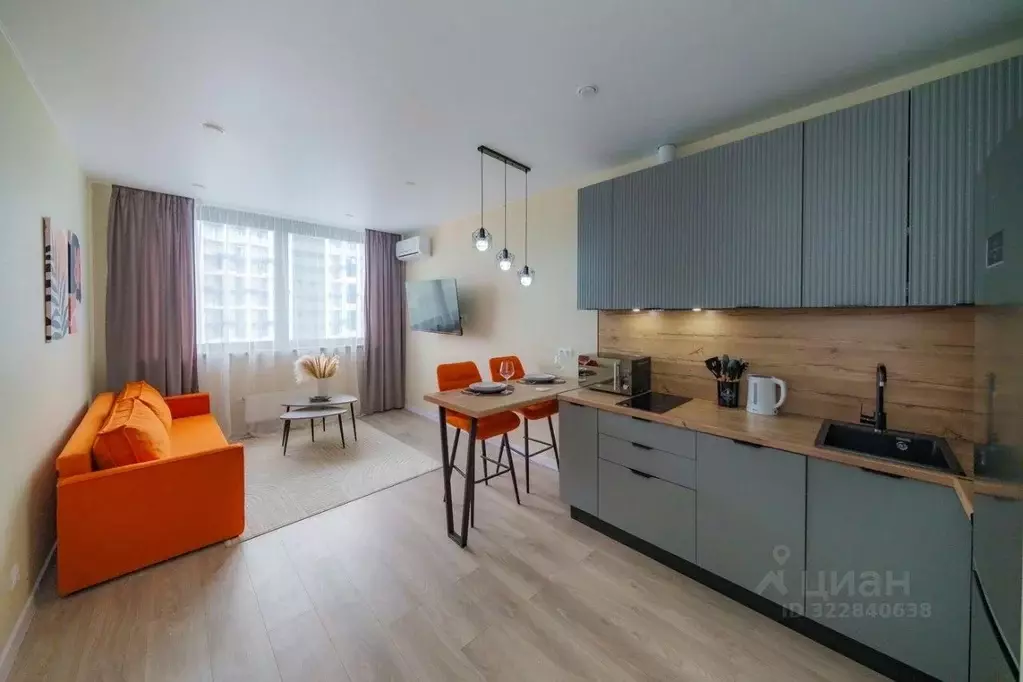 1-к кв. Краснодарский край, Сочи Бытха мкр, ул. Ясногорская, 16/2 ... - Фото 2