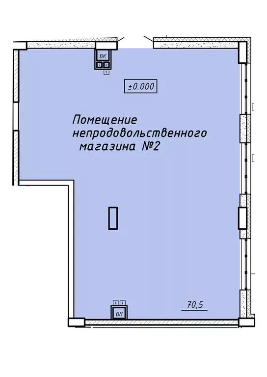Квартира-студия: Иваново, микрорайон Видный (70.5 м) - Фото 1