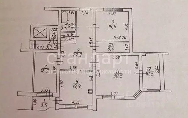 4-к кв. Ставропольский край, Ессентуки Новопятигорская ул. (139.8 м) - Фото 2