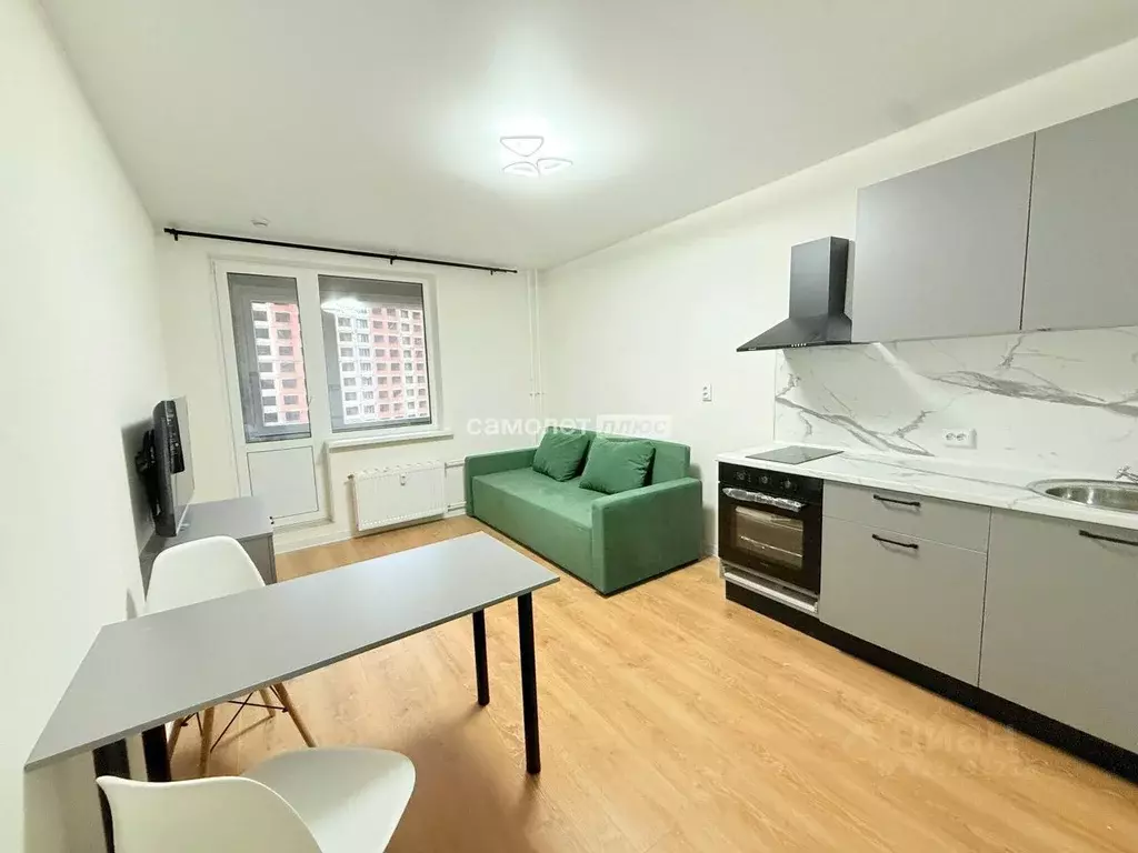 Студия Ленинградская область, Мурино Всеволожский район, просп. ... - Фото 2