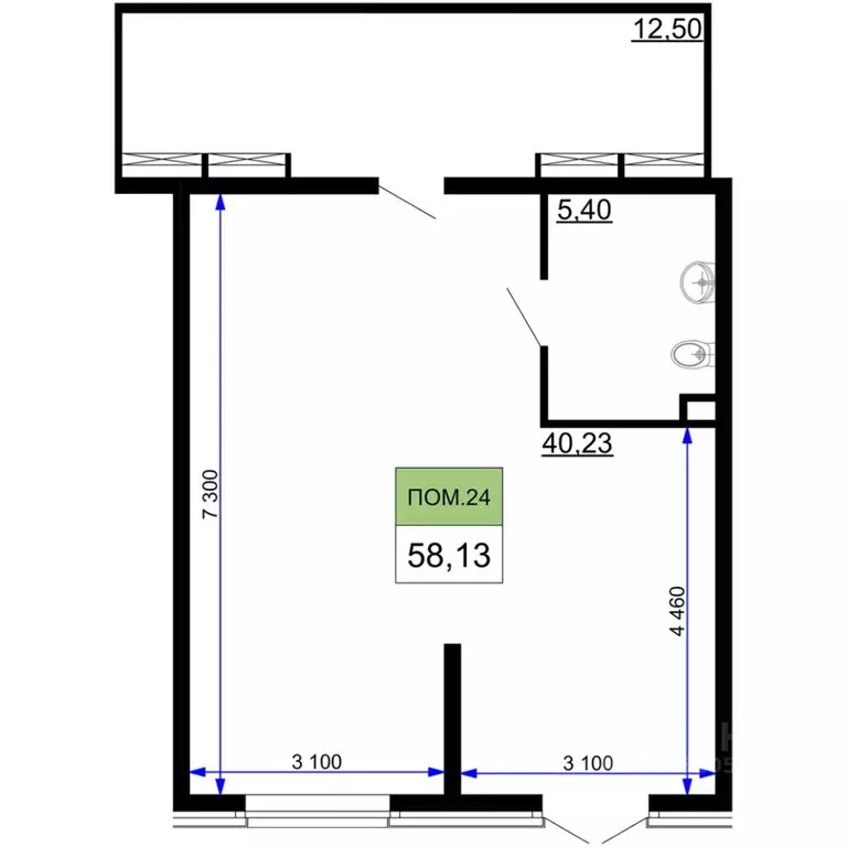 Помещение свободного назначения в Краснодарский край, Краснодар ... - Фото 2