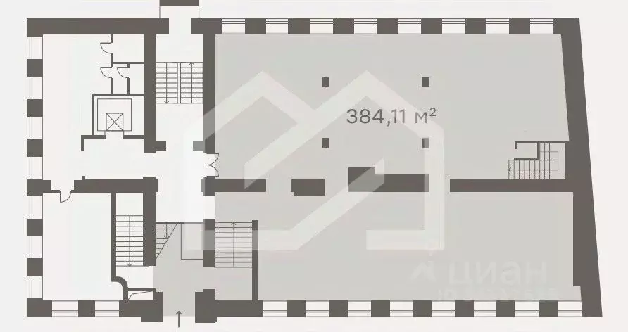 Помещение свободного назначения в Москва Смоленский бул., 4 (384 м) - Фото 2