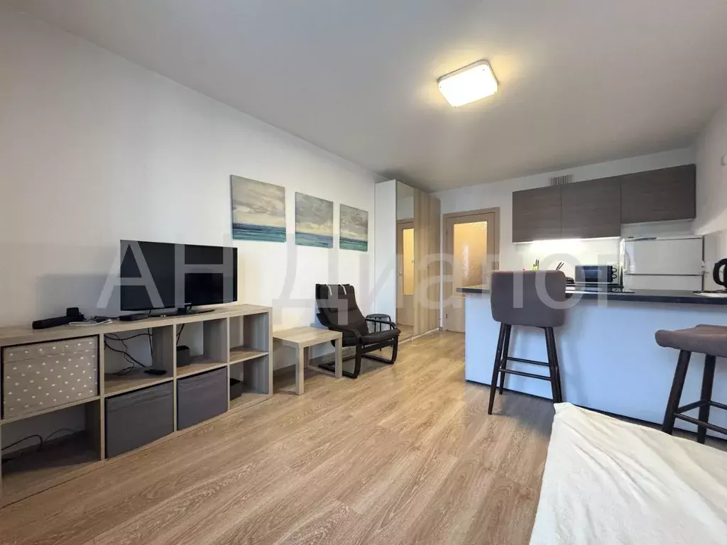 Студия Свердловская область, Екатеринбург ул. Рассветная, 8к3 (30.0 м) - Фото 1