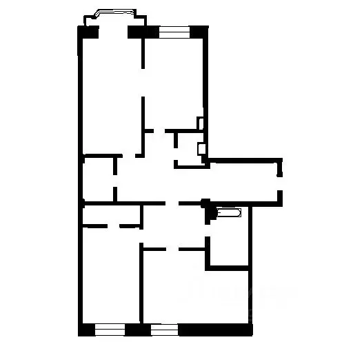 4-к кв. Санкт-Петербург Наличная ул., 26к1 (183.0 м) - Фото 1