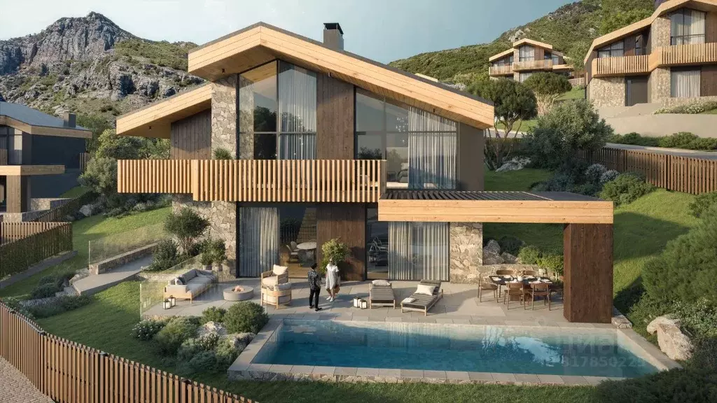 Коттедж в Крым, Алушта муниципальный округ, с. Лучистое  (312 м) - Фото 1