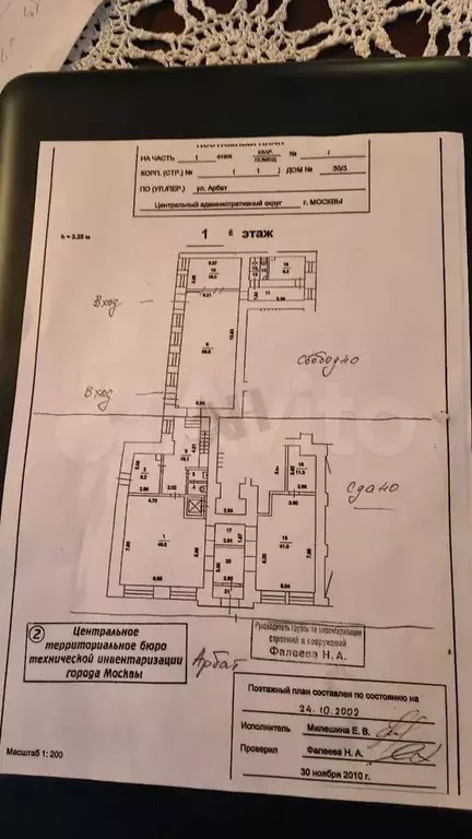 Аренда (ПСН) пл. 90 м2 м. Смоленская в цао в - Фото 0