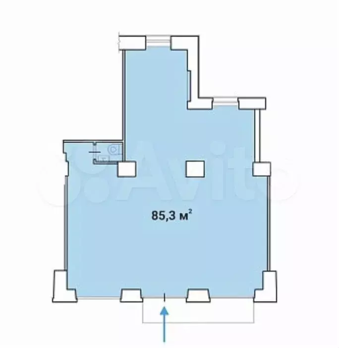 Продажа помещения свободного назначения, 85.3 м - Фото 0