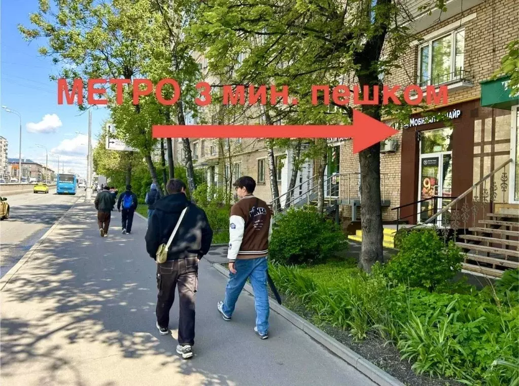 Торговая площадь в Москва ул. Народного Ополчения, 42К1 (23 м) - Фото 1