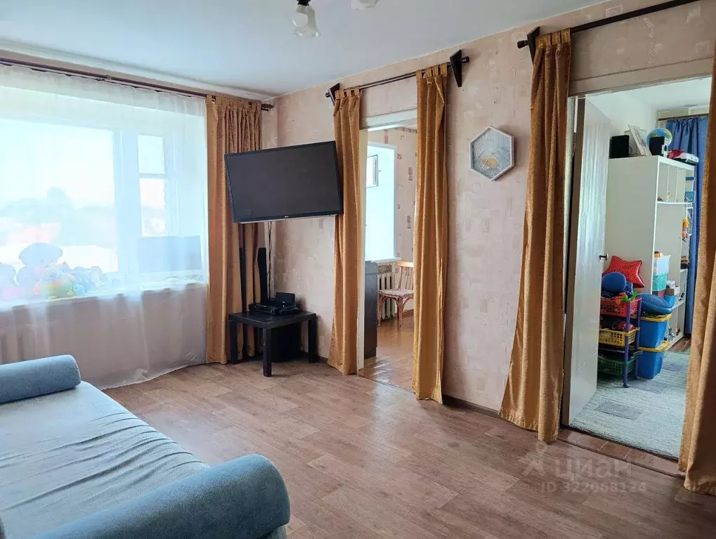 4-к кв. Алтайский край, Барнаул ВРЗ мкр, ул. Воровского, 111 (61.1 м) - Фото 1