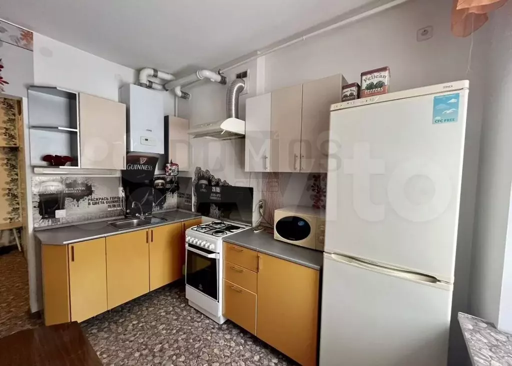 1-к. квартира, 35 м, 2/5 эт. - Фото 1