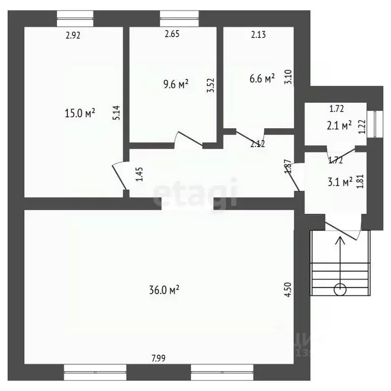 Дом в Тюменская область, Тюменский муниципальный округ, с. Каскара ул. ... - Фото 2