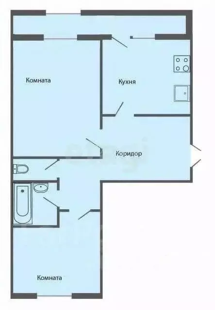 2-к кв. Татарстан, Казань Маршрутная ул., 17к1 (54.0 м) - Фото 0
