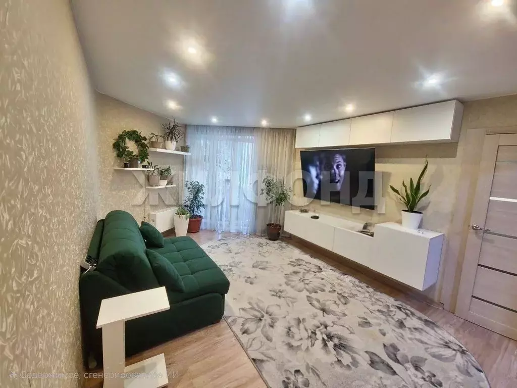 1-к кв. Томская область, Томск Нижний пер., 47 (33.0 м) - Фото 1