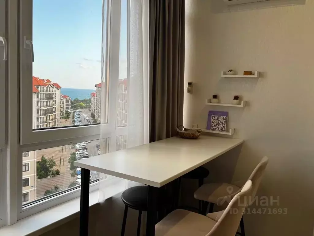 Студия Краснодарский край, Геленджик Крымская ул., 22к21 (31.0 м) - Фото 0