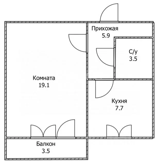1-к кв. Ульяновская область, Ульяновск ул. Нахимова, 15 (36.4 м) - Фото 2