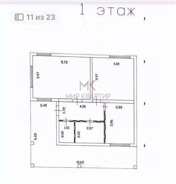 Дом в Хакасия, Алтайский район, д. Кайбалы ул. Ростовская, 4 (104 м) - Фото 2