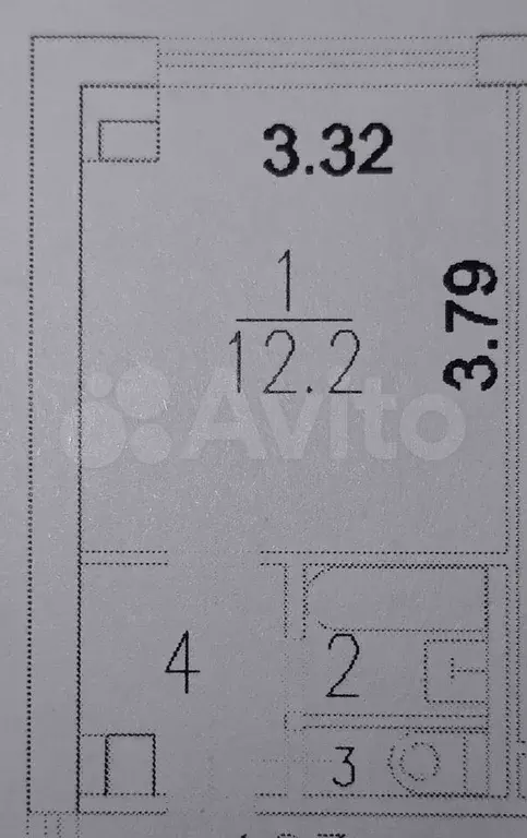 1-к. квартира, 19 м, 9/16 эт. - Фото 0