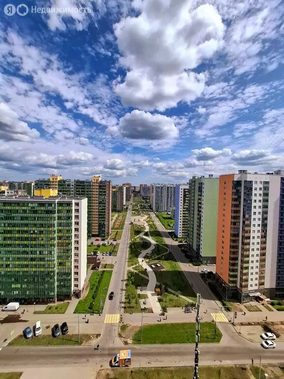 Квартира-студия: Мурино, Воронцовский бульвар, 17 (22 м) - Фото 1
