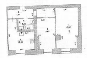 2-к кв. Ульяновская область, Ульяновск проезд Героя России Аверьянова, ... - Фото 2