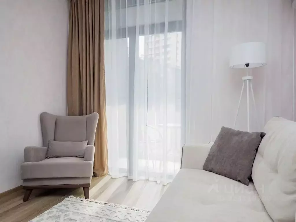 Студия Краснодарский край, Сочи Бытха мкр, ул. Ясногорская, 16/2к3 ... - Фото 2