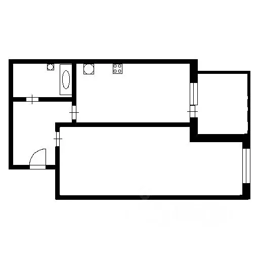 1-к кв. Севастополь ул. Челюскинцев, 57/2 (46.0 м) - Фото 2