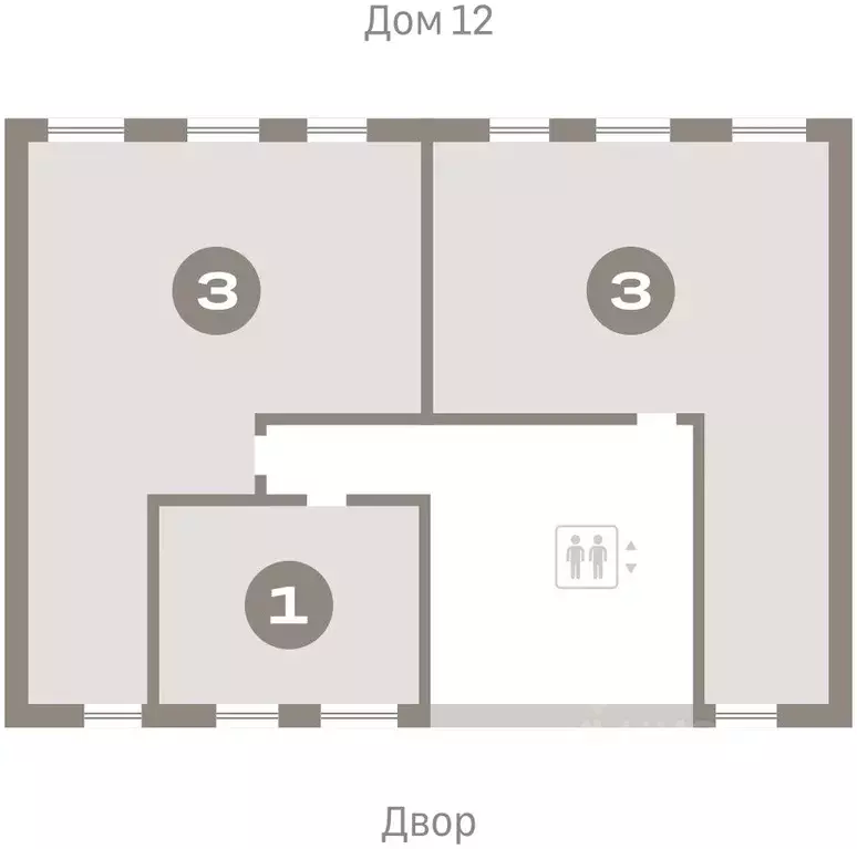 3-к кв. Свердловская область, Екатеринбург ул. Московская, 158 (92.25 ... - Фото 1