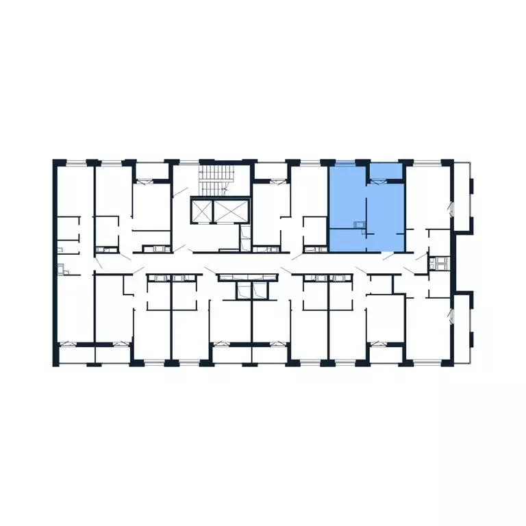 1-комнатная квартира: Новоселье, Центральная улица, 30к2 (33 м) - Фото 2