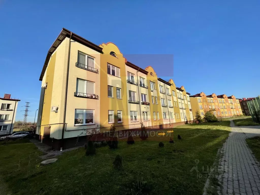 1-к кв. Калининградская область, Гурьевский муниципальный округ, пос. ... - Фото 1