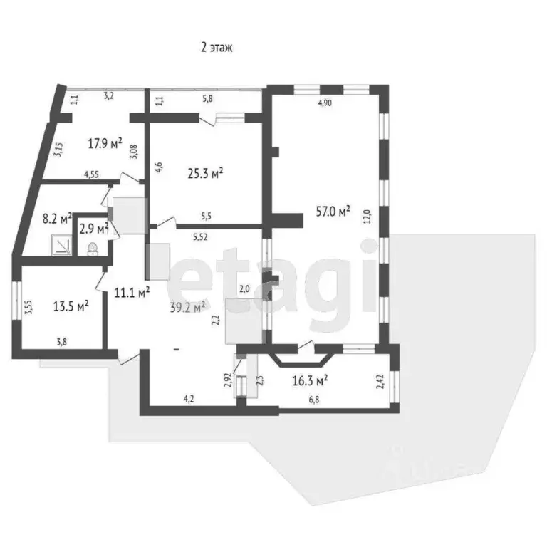 6-к кв. Крым, Симферопольский район, Мирновское с/пос, с. Белоглинка ... - Фото 1