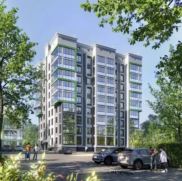 3-к. квартира, 81,5 м, 5/9 эт. - Фото 0