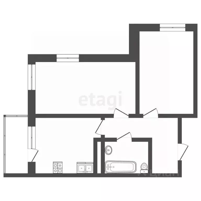 2-к кв. Мордовия, Саранск ул. Сураева-Королева, 9 (49.0 м) - Фото 2